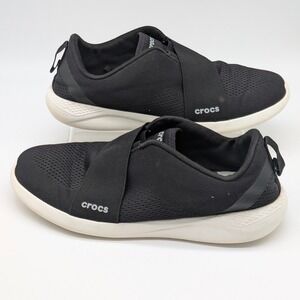 Crocs Men's Black Slip-On Athletic Sneaker